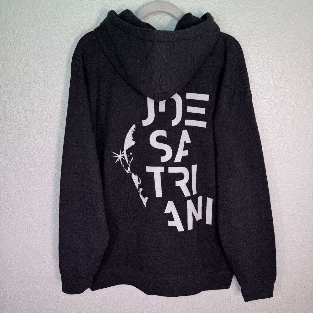 Joe Satriani Jacket Mens XL Surfing to Shockwave Tour 2016 Hoodie Concert Merch